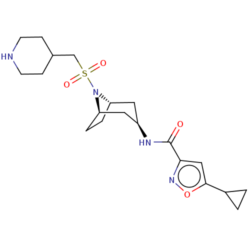 Chemical structure of BindingDB Monomer ID 432823