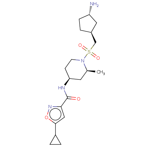 Chemical structure of BindingDB Monomer ID 433068