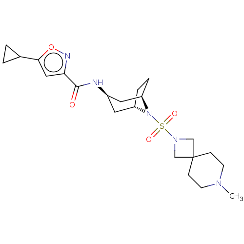 Chemical structure of BindingDB Monomer ID 433078