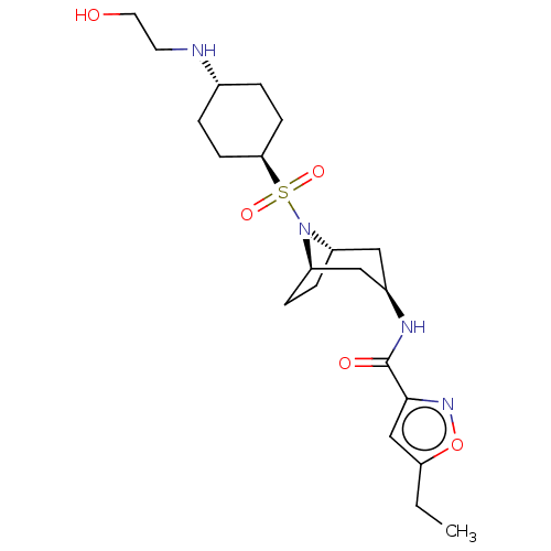 Chemical structure of BindingDB Monomer ID 433084