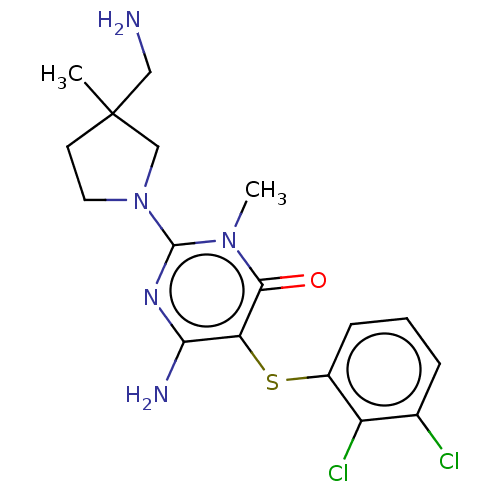 Chemical structure of BindingDB Monomer ID 433292