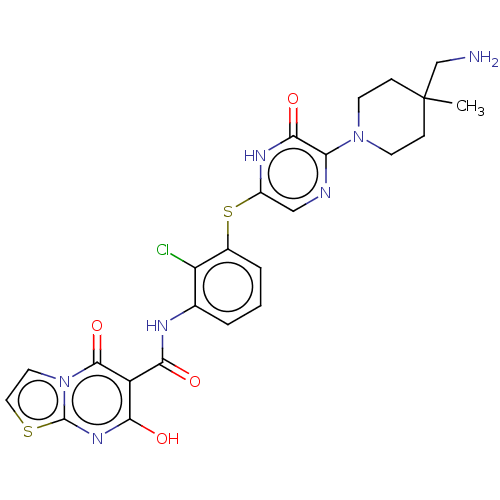 Chemical structure of BindingDB Monomer ID 433295