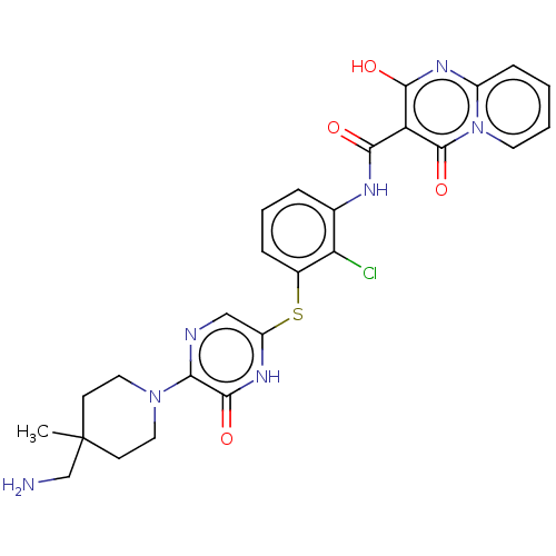 Chemical structure of BindingDB Monomer ID 433296