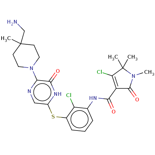 Chemical structure of BindingDB Monomer ID 433298