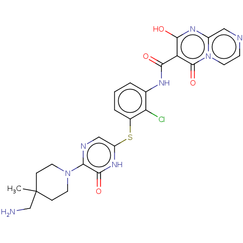 Chemical structure of BindingDB Monomer ID 433300