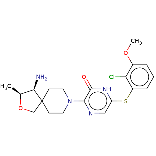 Chemical structure of BindingDB Monomer ID 433305