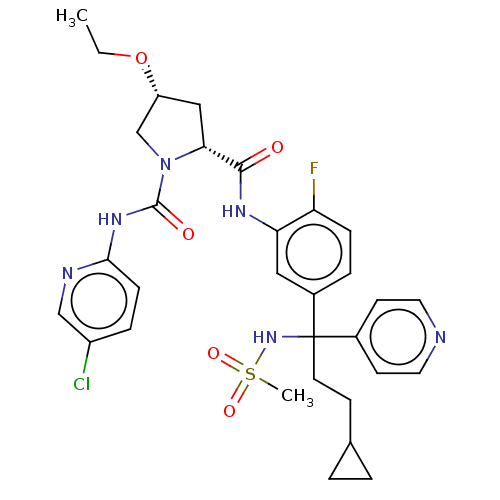 Chemical structure of BindingDB Monomer ID 433423