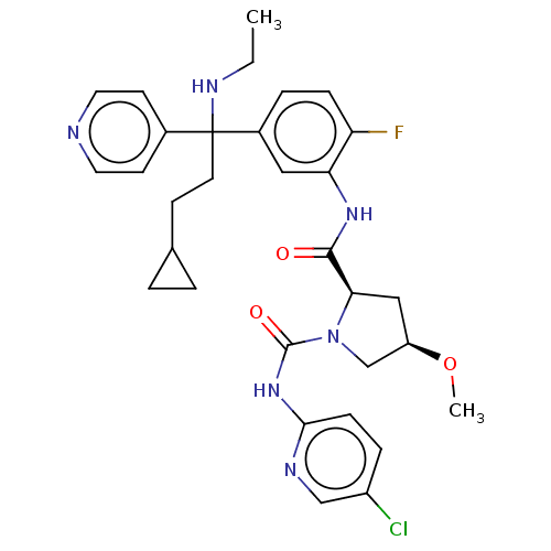 Chemical structure of BindingDB Monomer ID 433429