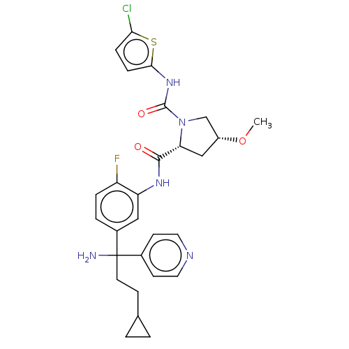 Chemical structure of BindingDB Monomer ID 433450