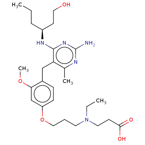 Chemical structure of BindingDB Monomer ID 433565