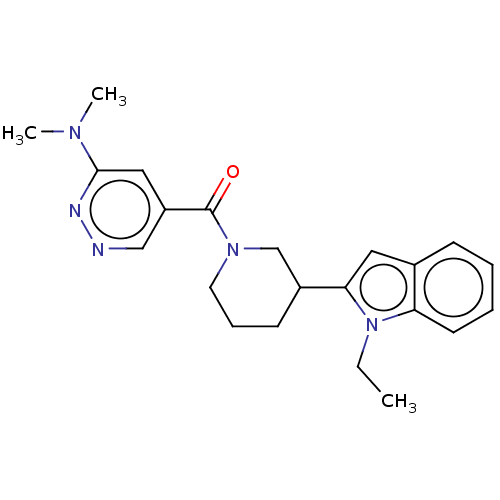 Chemical structure of BindingDB Monomer ID 433584