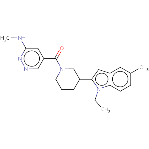 Chemical structure of BindingDB Monomer ID 433601