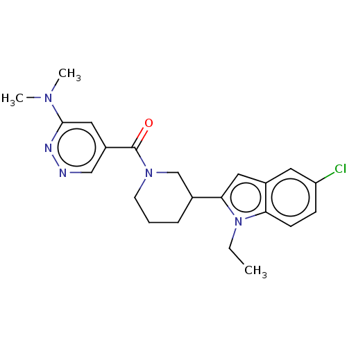Chemical structure of BindingDB Monomer ID 433607