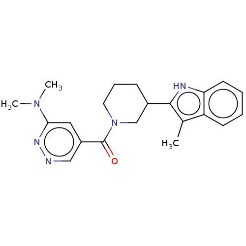 Chemical structure of BindingDB Monomer ID 433609