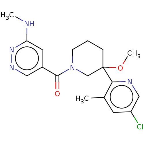 Chemical structure of BindingDB Monomer ID 433645