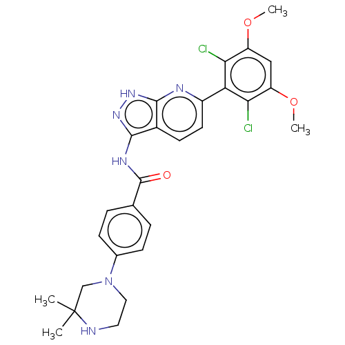 Chemical structure of BindingDB Monomer ID 434575