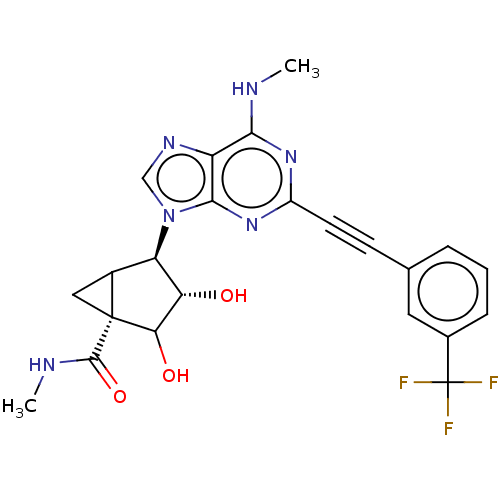Chemical structure of BindingDB Monomer ID 434786