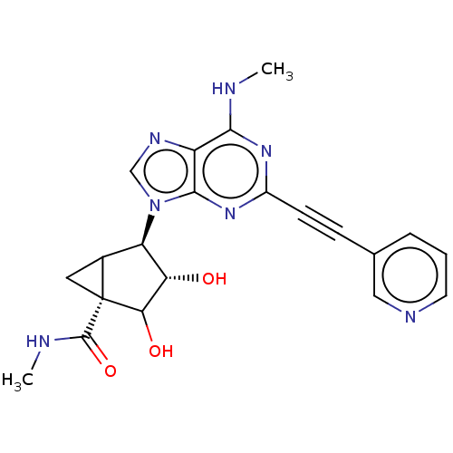Chemical structure of BindingDB Monomer ID 434789