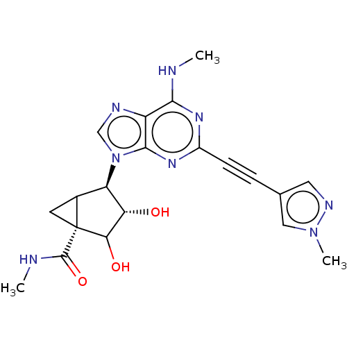 Chemical structure of BindingDB Monomer ID 434794