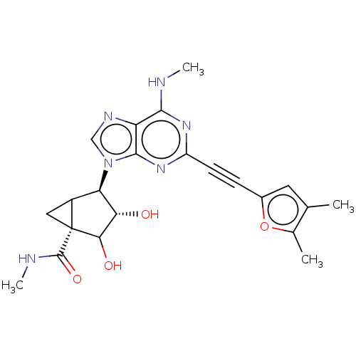 Chemical structure of BindingDB Monomer ID 434796