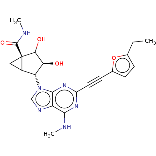 Chemical structure of BindingDB Monomer ID 434797