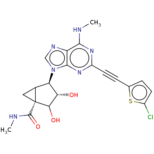 Chemical structure of BindingDB Monomer ID 434801