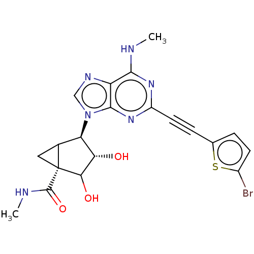 Chemical structure of BindingDB Monomer ID 434802