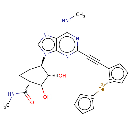 Chemical structure of BindingDB Monomer ID 434804