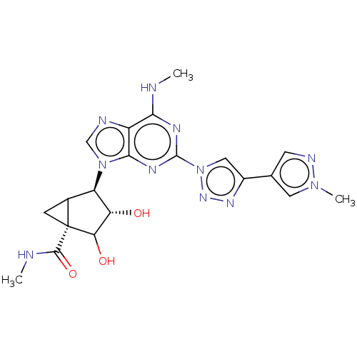 Chemical structure of BindingDB Monomer ID 434821