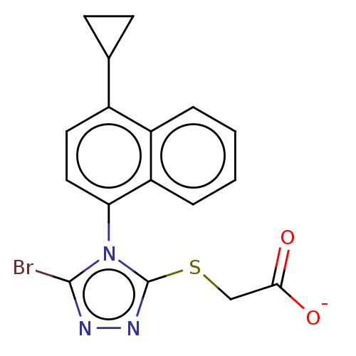 Chemical structure of BindingDB Monomer ID 434965