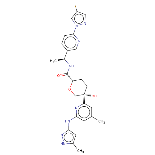 Chemical structure of BindingDB Monomer ID 435019