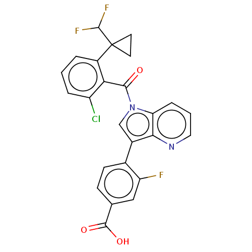 Chemical structure of BindingDB Monomer ID 435141