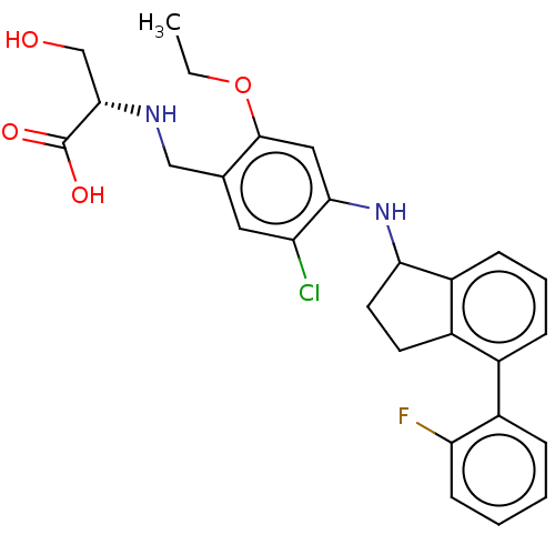 Chemical structure of BindingDB Monomer ID 435235