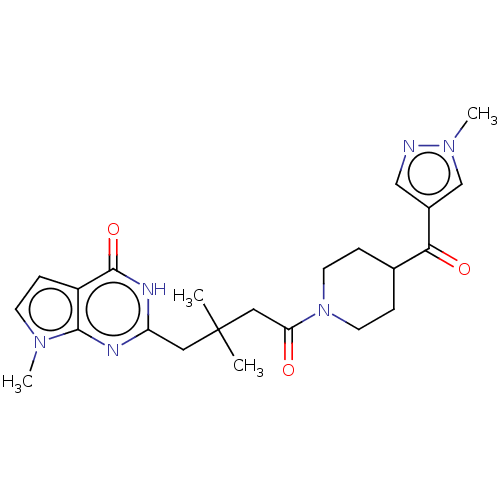 Chemical structure of BindingDB Monomer ID 435409