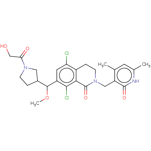 Chemical structure of BindingDB Monomer ID 435604