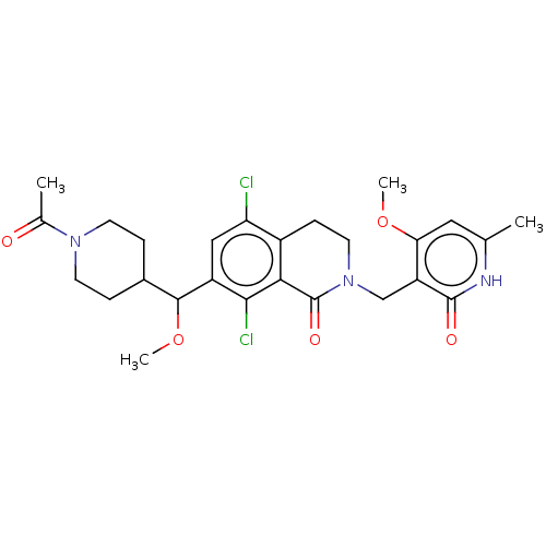 Chemical structure of BindingDB Monomer ID 435614