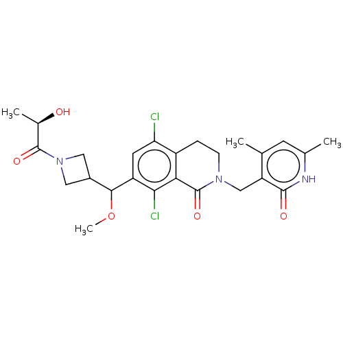 Chemical structure of BindingDB Monomer ID 435664