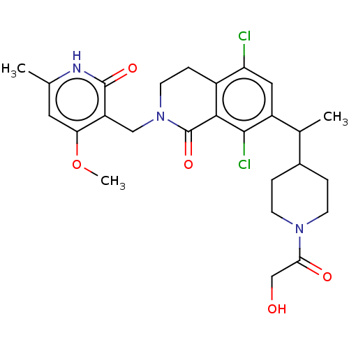 Chemical structure of BindingDB Monomer ID 435694