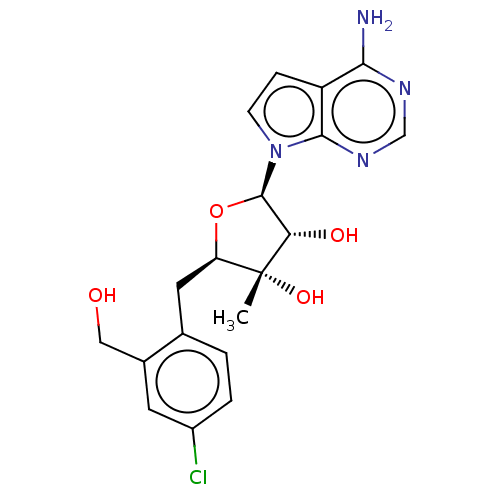 Chemical structure of BindingDB Monomer ID 435707