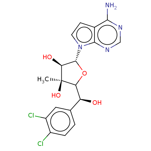 Chemical structure of BindingDB Monomer ID 435708