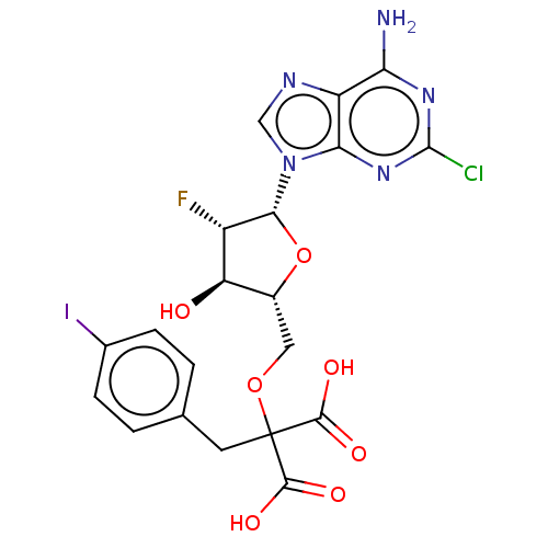 Chemical structure of BindingDB Monomer ID 435816