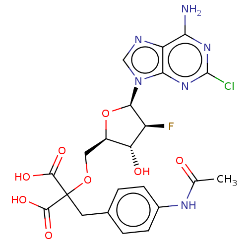 Chemical structure of BindingDB Monomer ID 435820