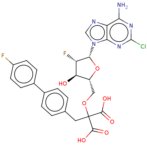 Chemical structure of BindingDB Monomer ID 435826
