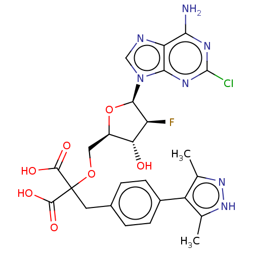 Chemical structure of BindingDB Monomer ID 435832