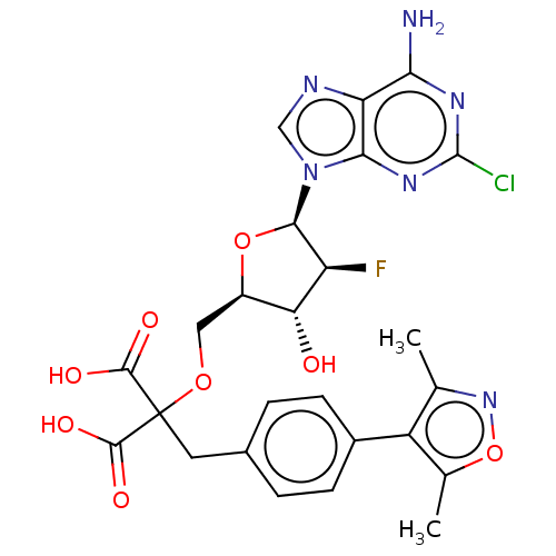 Chemical structure of BindingDB Monomer ID 435837