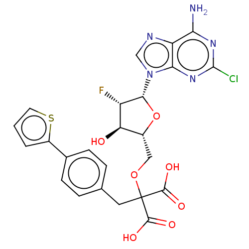 Chemical structure of BindingDB Monomer ID 435838