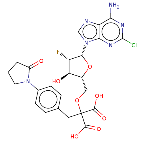 Chemical structure of BindingDB Monomer ID 435841