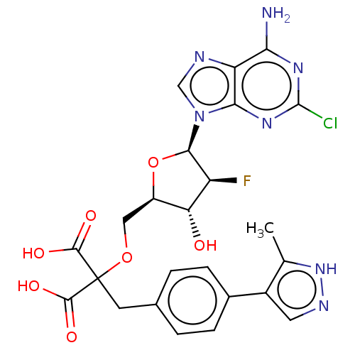 Chemical structure of BindingDB Monomer ID 435851