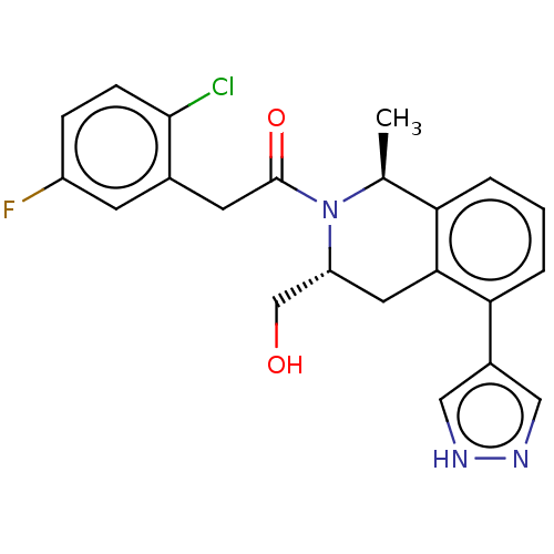 Chemical structure of BindingDB Monomer ID 436043