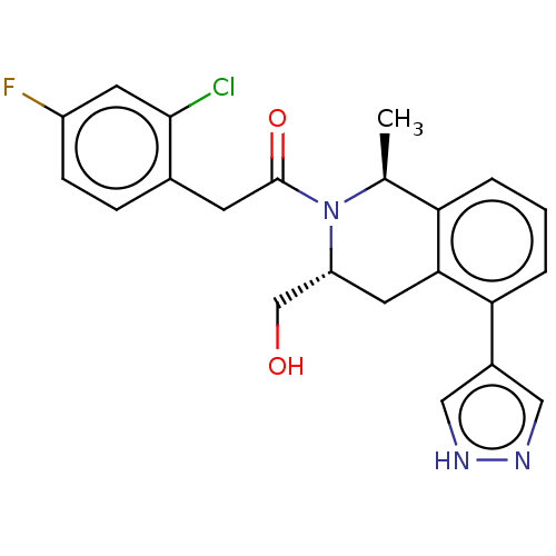 Chemical structure of BindingDB Monomer ID 436044